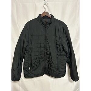 Champion VentureLoft Jacket Mens L Black Puffer Lightweight Zip Coat